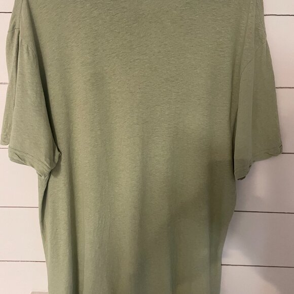 Super Comfy Rhythm Tee – Men’s Large | 55% Linen, 45% Cotton - Picture 2 of 5